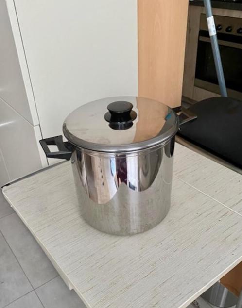 Casserole inox Sitram, Huis en Inrichting, Keuken | Potten en Pannen, Zo goed als nieuw, Kookpan of Snelkookpan, Inox, Ophalen