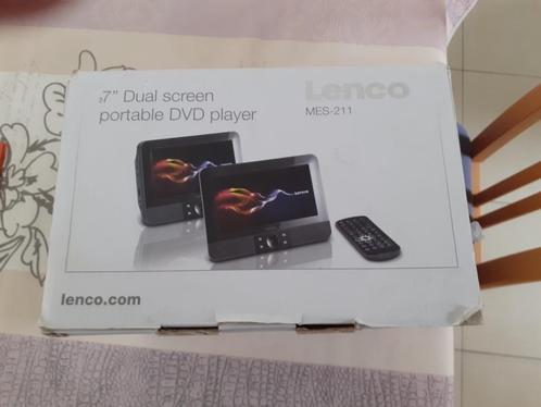 1 Lenco MES-211 DVD-USB-schermen, Audio, Tv en Foto, Projectieschermen, Gebruikt, Ophalen of Verzenden