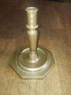 17e eeuwse kandelaar 15/12 cm, Antiek en Kunst, Ophalen of Verzenden