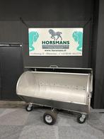 Universal RVS mestwagen met passende aanspan en evt met deks