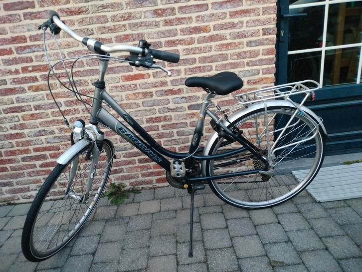 Damesfiets BATAVUS maat 50 in goede staat, Fietsen en Brommers, Fietsen | Dames | Damesfietsen, Zo goed als nieuw, Batavus, Versnellingen