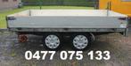 aanhangwagen remorque 750 -2000 kg dragen, Auto diversen, Aanhangers en Bagagewagens, Ophalen