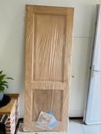 Massief houten deurblad, behandeld met olie., Nieuw, Hout