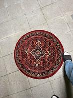 Rond oosters tapijt – rood – vintage stijl, Antiek en Kunst, Ophalen