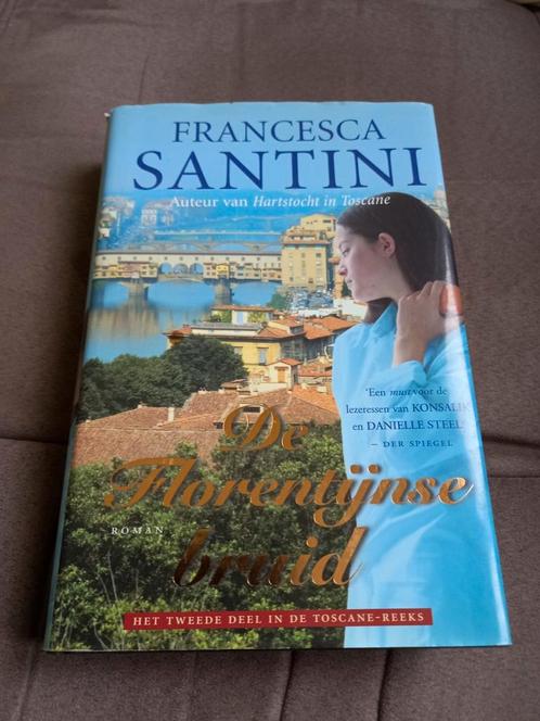 Francesca Santini - De florentijnse bruid., Livres, Romans, Utilisé, Europe autre, Enlèvement ou Envoi
