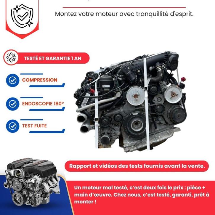 Audi Q7/VW Touareg/Porsche Cayenne-motor, Auto-onderdelen, Motor en Toebehoren, Audi, Nieuw, Ophalen of Verzenden