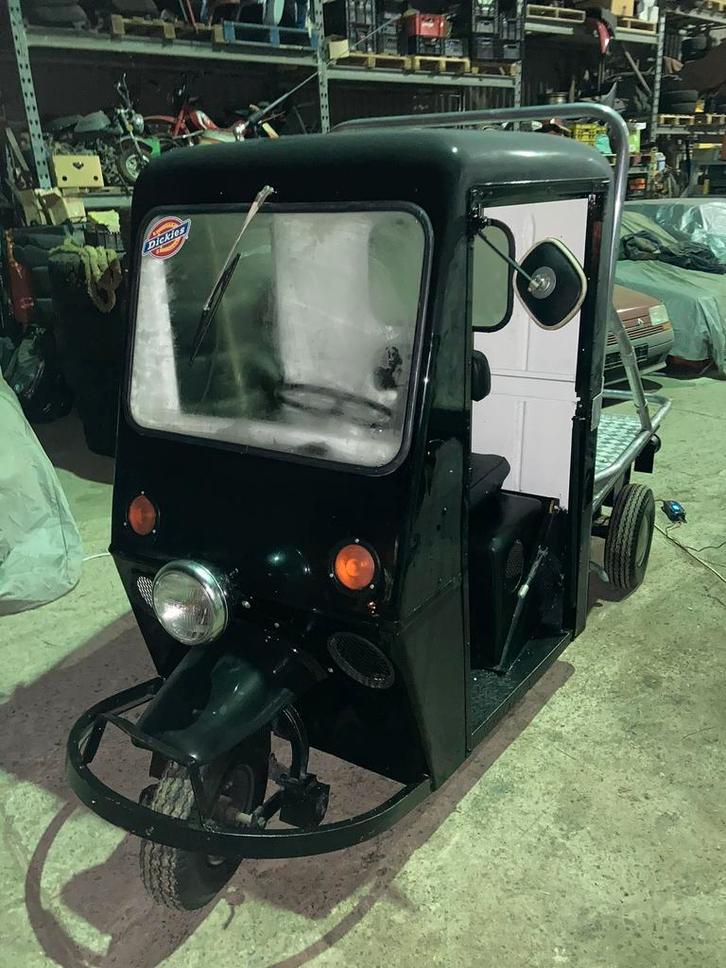 oude stalhooikar en Amerikaanse driewieler, Motoren, Overige Motoren, 1 cilinder, Ophalen