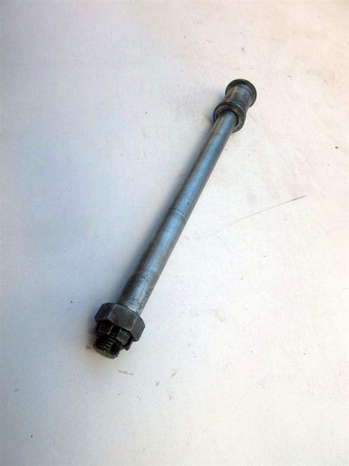 Kawasaki Z305 voorwielas KZ 305 voorwiel as front wheel axle, Motoren, Onderdelen | Kawasaki, Gebruikt, Ophalen of Verzenden