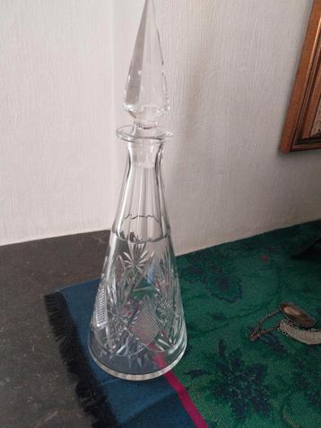 Karaf kristal vsl, Antiek en Kunst, Antiek | Glaswerk en Kristal, Ophalen