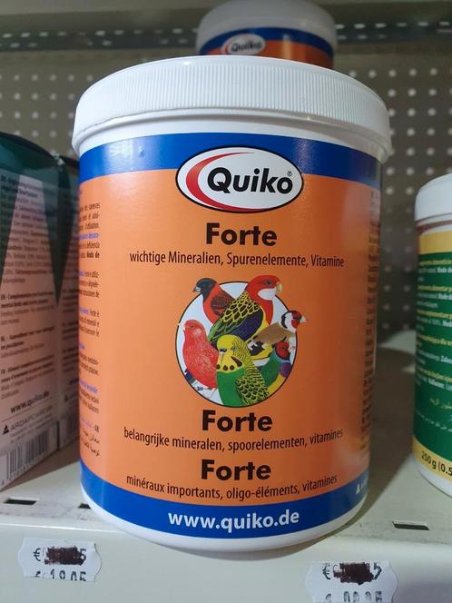 Quiko Forte 500 grammes (minéraux, oligo-éléments et vitamin, Animaux & Accessoires, Oiseaux | Accessoires, Neuf, Enlèvement ou Envoi