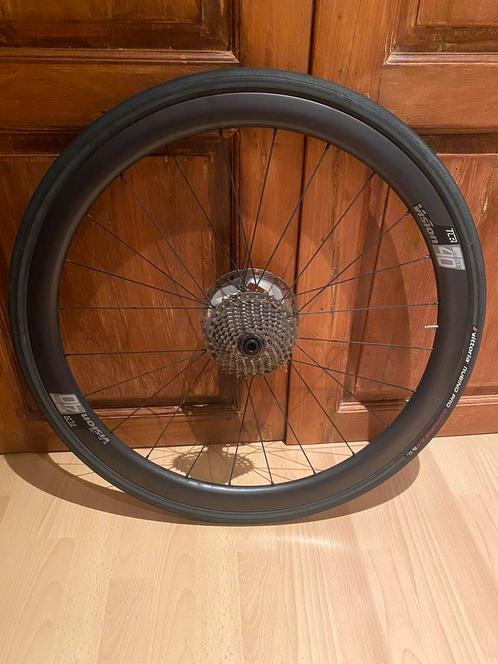 Vision TLR 40 wielset carbon, Fietsen en Brommers, Fietsonderdelen, Zo goed als nieuw, Racefiets, Wiel, Ophalen