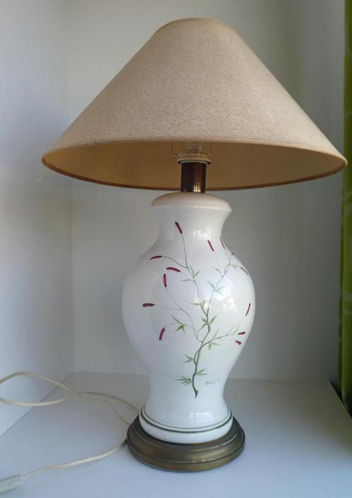 vintage lamp, Huis en Inrichting, Lampen | Tafellampen, Zo goed als nieuw, 50 tot 75 cm, Overige materialen, Ophalen