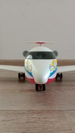 Playmobil vliegtuig met drie figuurtjes, Kinderen en Baby's, Speelgoed | Playmobil, Zo goed als nieuw, Ophalen