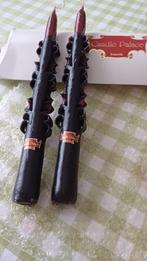 2 handgemaakte kaarsen uit Tenerife, Overige materialen, Overige kleuren, 25 tot 50 cm, Nieuw
