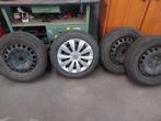 Roues avec pneus hiver Vreidesten 205/55/16 pour VW, Auto-onderdelen, Banden en Velgen, Ophalen, Gebruikt, 16 inch, Banden en Velgen