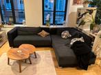 Canapé IKEA en tissu anthracite, Maison & Meubles, Enlèvement, Utilisé, Tissus