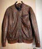 Veste aviateur en cuir homme: taille M - 5 poches, Enlèvement ou Envoi, Brun, Taille 48/50 (M), Arma