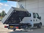 Iveco Daily 35S16 160PK 3 zijdige Kipper Dubbel Cabine 3.5t, 7 places, Automatique, 3500 kg, Tissu