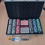 Complete. Pokerset in koffer, Ophalen of Verzenden, Zo goed als nieuw