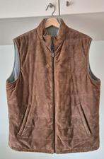 Gilet réversible en jean marron Massimo Dutti, Enlèvement ou Envoi, Porté, Taille 56/58 (XL), Brun