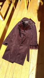 winterjas in daim, Kleding | Dames, Ophalen, Zo goed als nieuw, Maat 36 (S), Bruin