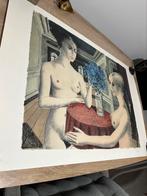 3 litho's van Paul Delvaux, Antiek en Kunst, Kunst | Litho's en Zeefdrukken