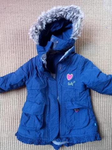 Winterjas Lief! donkerblauw maat 86 beschikbaar voor biedingen