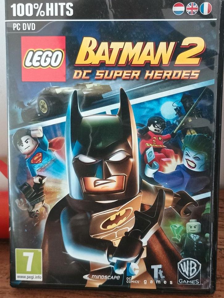 LEGO Batman 2 DC- Superheroes, Games en Spelcomputers, Games | Pc, Zo goed als nieuw, Avontuur en Actie, Vanaf 7 jaar, Ophalen