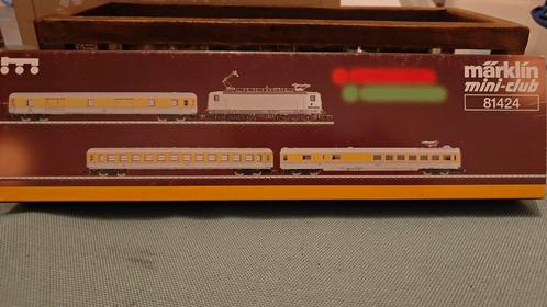 Märklin Mini-Club 81424 – Z-schaal Meettrein Set DB, Hobby en Vrije tijd, Modeltreinen | Overige schalen, Zo goed als nieuw, Locomotief