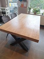 Eettafel, Huis en Inrichting, Tafels | Eettafels, Ophalen, Gebruikt, 100 tot 150 cm, 150 tot 200 cm