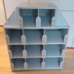 oude kleine archiefkast houten boekwinkelplank, Antiek en Kunst