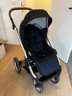 Mutsy Evo Nomad Deep Navy kinderwagen: zitje + draagmand + a, Zo goed als nieuw, Mutsy, Verstelbare duwstang, Ophalen