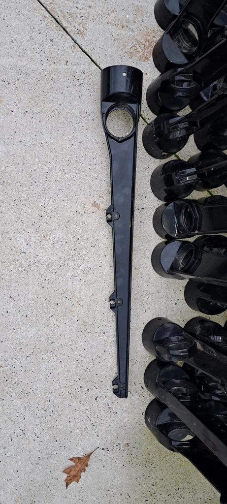 60x paal verlengstuk voor prikkeldraad, Tuin en Terras, Tuinschermen, Aluminium, Ophalen of Verzenden