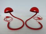 Set van 2 vintage Snake Lampen (Vrieland Design), Ophalen of Verzenden, Gebruikt