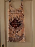 Harry potter marauder's map jurk, Kleding | Dames, Jurken, Beige, Ophalen of Verzenden, Zo goed als nieuw, Maat 36 (S)