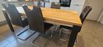 eetkamer / keuken stoelen, Ophalen, Kunststof, Gebruikt, Bruin