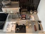 Sage Barista Express Stainless Steel, Ophalen, Espresso apparaat, Koffiebonen, Zo goed als nieuw