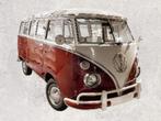 1973 Volkswagen T1 Samba Oldtimer 9 zitplaatsen reizen, 4 deurs, Beige, Radio, Volkswagen