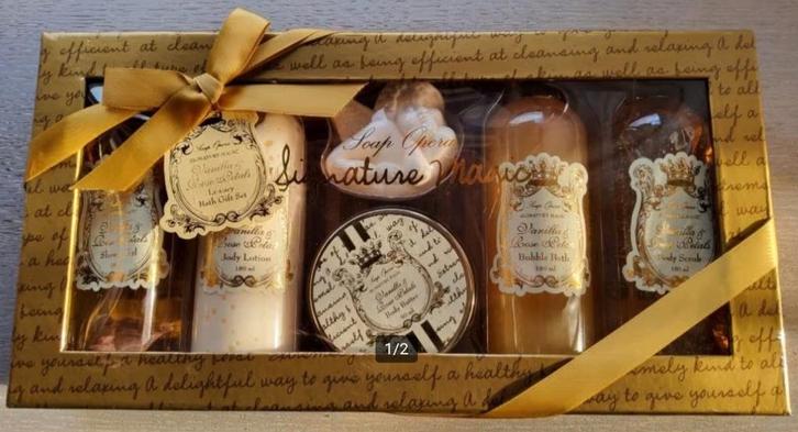 Wellness Brubaker bad lichaam Vanilla Rose Mint, Handtassen en Accessoires, Uiterlijk | Lichaamsverzorging, Nieuw, Bad & Douche