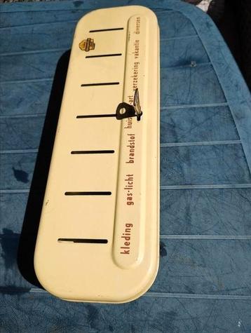 Brabantia spaarpot crème spaardoos ijzer vintage beschikbaar voor biedingen