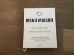 Menu Maison kookboek, Gelezen, Ophalen of Verzenden