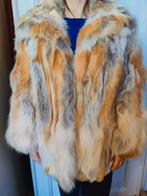 MANTEAU VINTAGE  FOURRURE DE RENARD, Taille 38/40 (M), Gris, Sans marque, Comme neuf