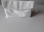 Handtas wit in de vorm van een envelop, Handtassen en Accessoires, Tassen | Damestassen, Ophalen of Verzenden, Zo goed als nieuw