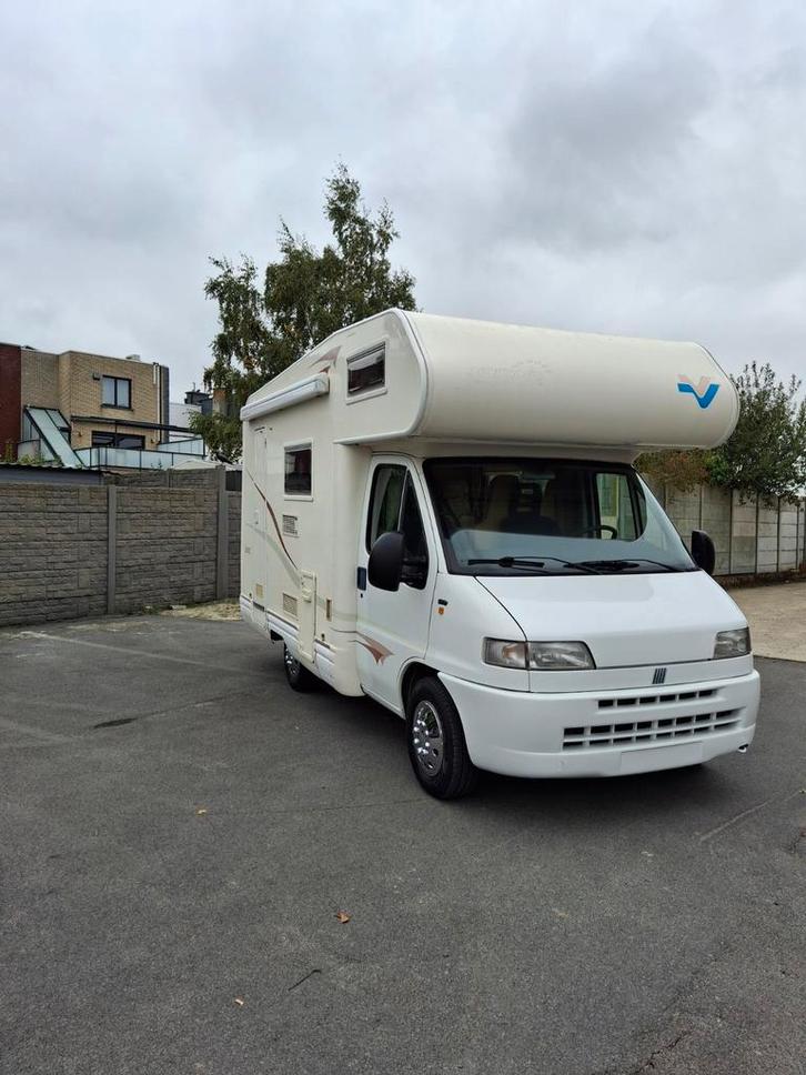 Fiat mobilhome monayo, Caravans en Kamperen, Mobilhomes, Particulier, tot en met 4, Alkoof, Fiat, Fiat, Diesel, Handgeschakeld