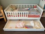 Kinderbed 70x140 + valbeveiliging + premium Cocolatex-matras, Kinderen en Baby's, Ophalen, Zo goed als nieuw, Matras