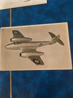 foto vliegtuig Gloster Meteor F4, Verzamelen, Ophalen of Verzenden, Nieuw, Kaart, Foto of Prent