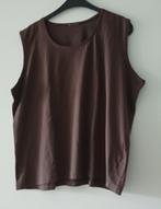 bruin topje, Kleding | Dames, Bruin, Maat 42/44 (L), Ophalen of Verzenden, Zonder mouw