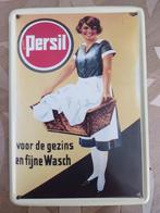 Persil reclame voor de gezins en fijne Wasch reclamebord, Verzamelen, Merken en Reclamevoorwerpen, Reclamebord, Ophalen of Verzenden