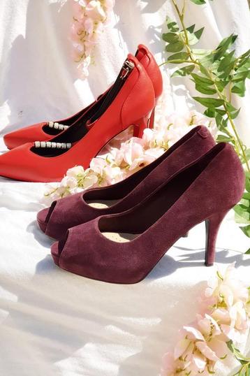 🔥TOP  DUO n°1 🔥 escarpins cuir véritable T38, Enlèvement ou Envoi, Neuf, Rouge, Escarpins