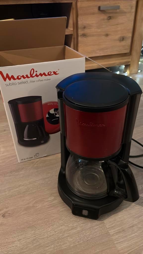 Moulinex FG370D11, Elektronische apparatuur, Koffiezetapparaten, Gebruikt, Gemalen koffie, Koffiemachine, 10 kopjes of meer, Ophalen